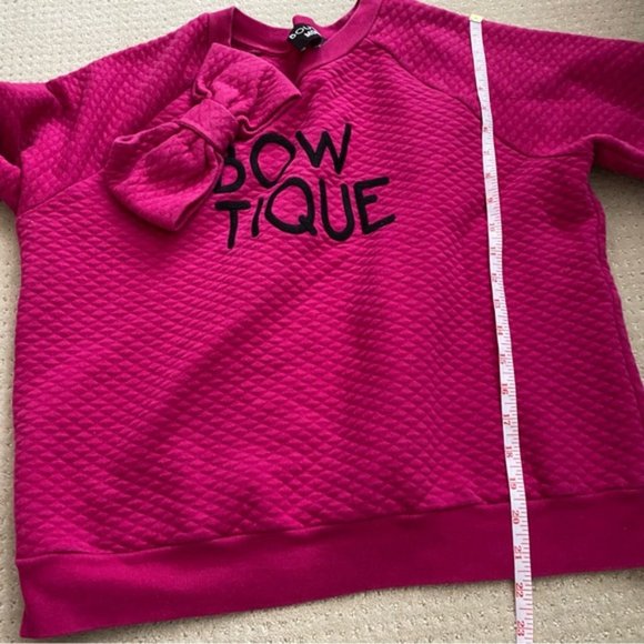 BOUTIQUE MOSCHINO Pink Bowtique Sweatshirt - Picture 13 of 13
